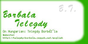 borbala telegdy business card